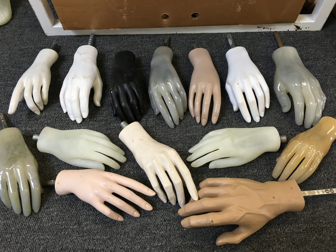 Used Mannequin Hands - Set of 4