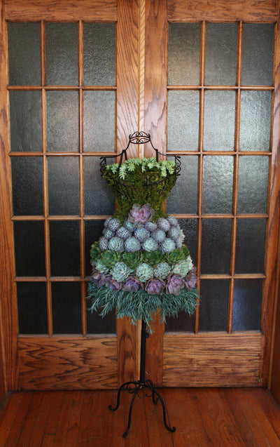 EBook Tutorial: Succulent Garden Dress Form Display
