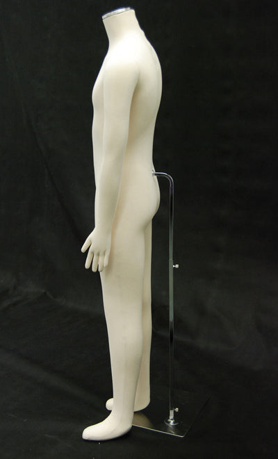 Bendable Male Cloth Mannequin with Removable Head