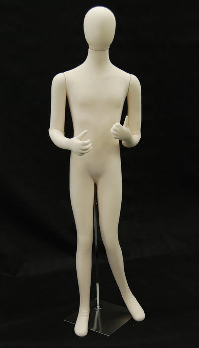 Bendable Male Cloth Mannequin with Removable Head