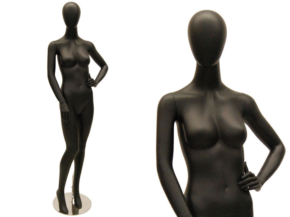 Sasha 1 -- Standing Egghead Female Mannequin 