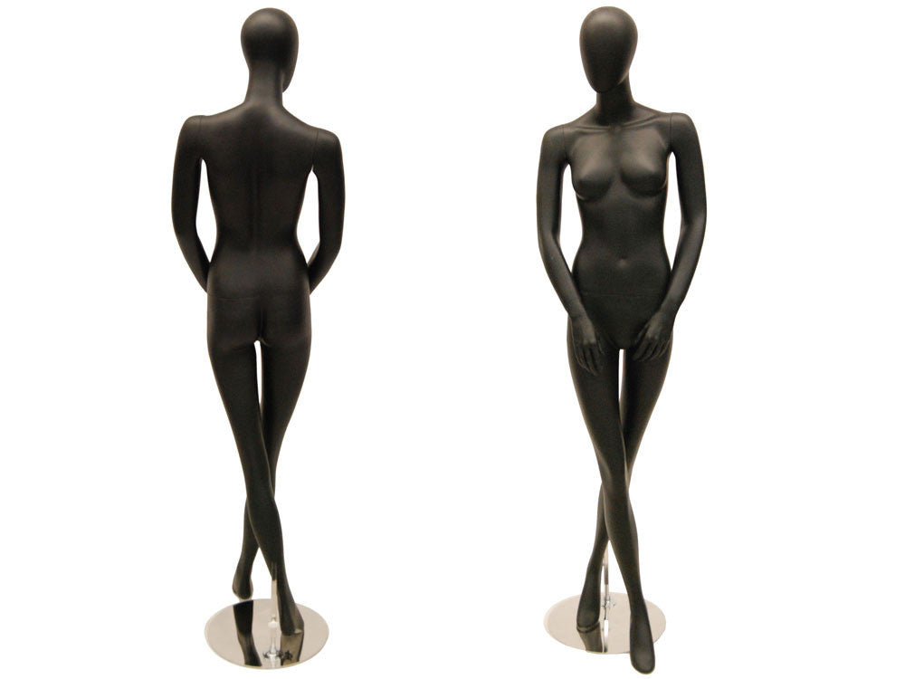 Sasha 4 -- Standing Egghead Female Mannequin 