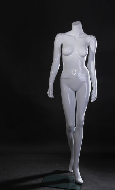 Lisa: Female Headless Mannequin 2: Glossy White