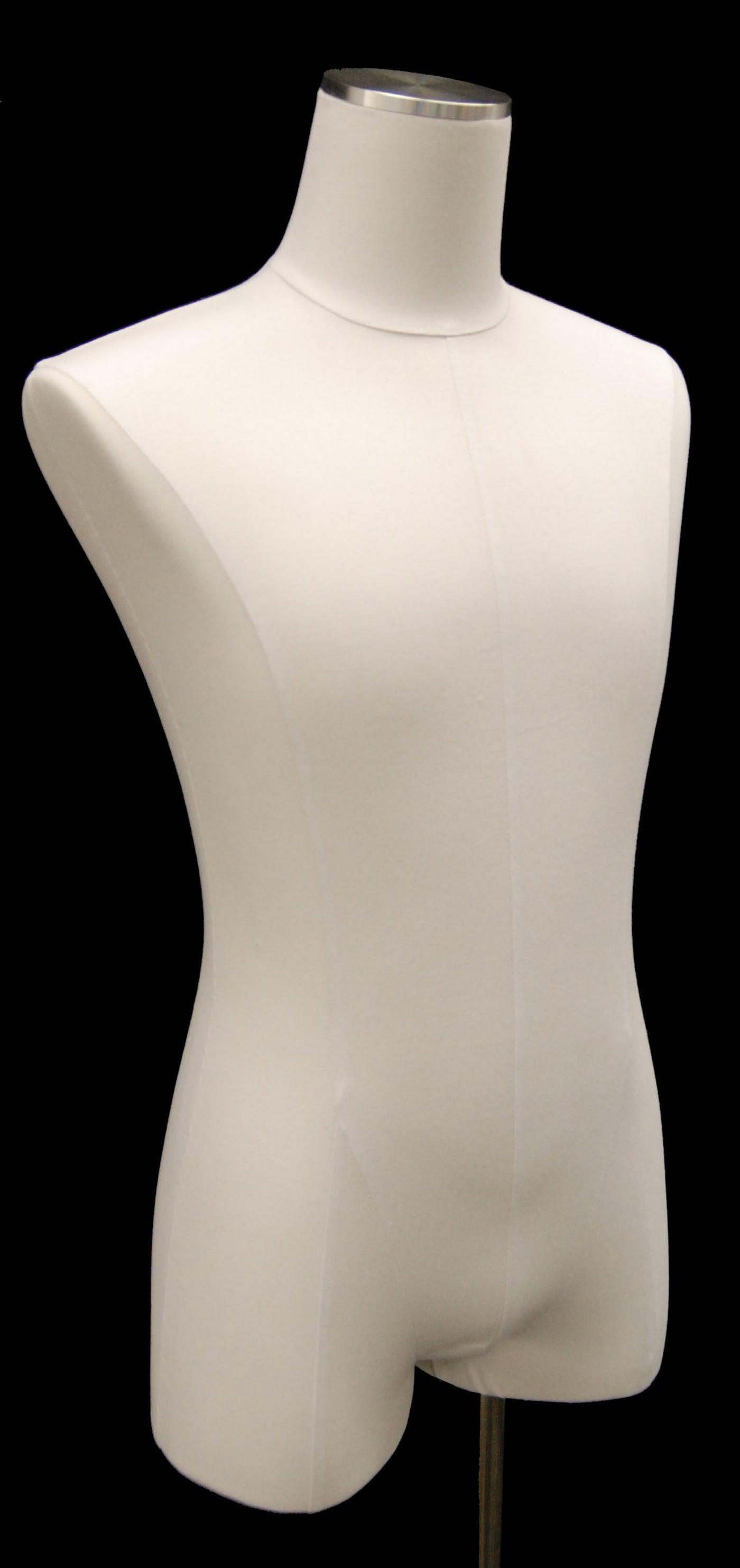 Male Body Form Linen White Jersey: Various Bases