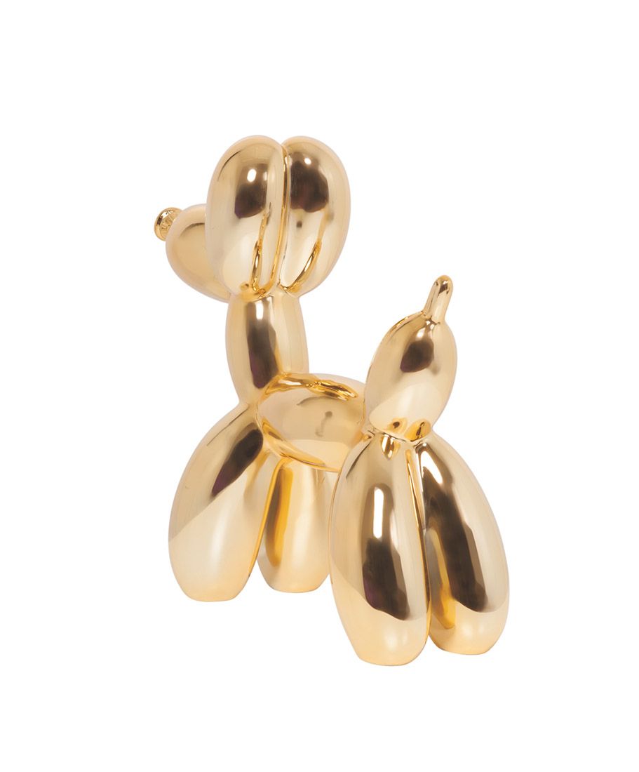 Balloon Dog Mannequin - Gold Chrome