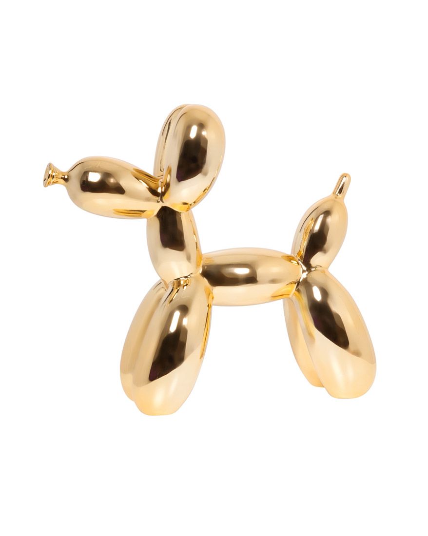 Balloon Dog Mannequin - Gold Chrome