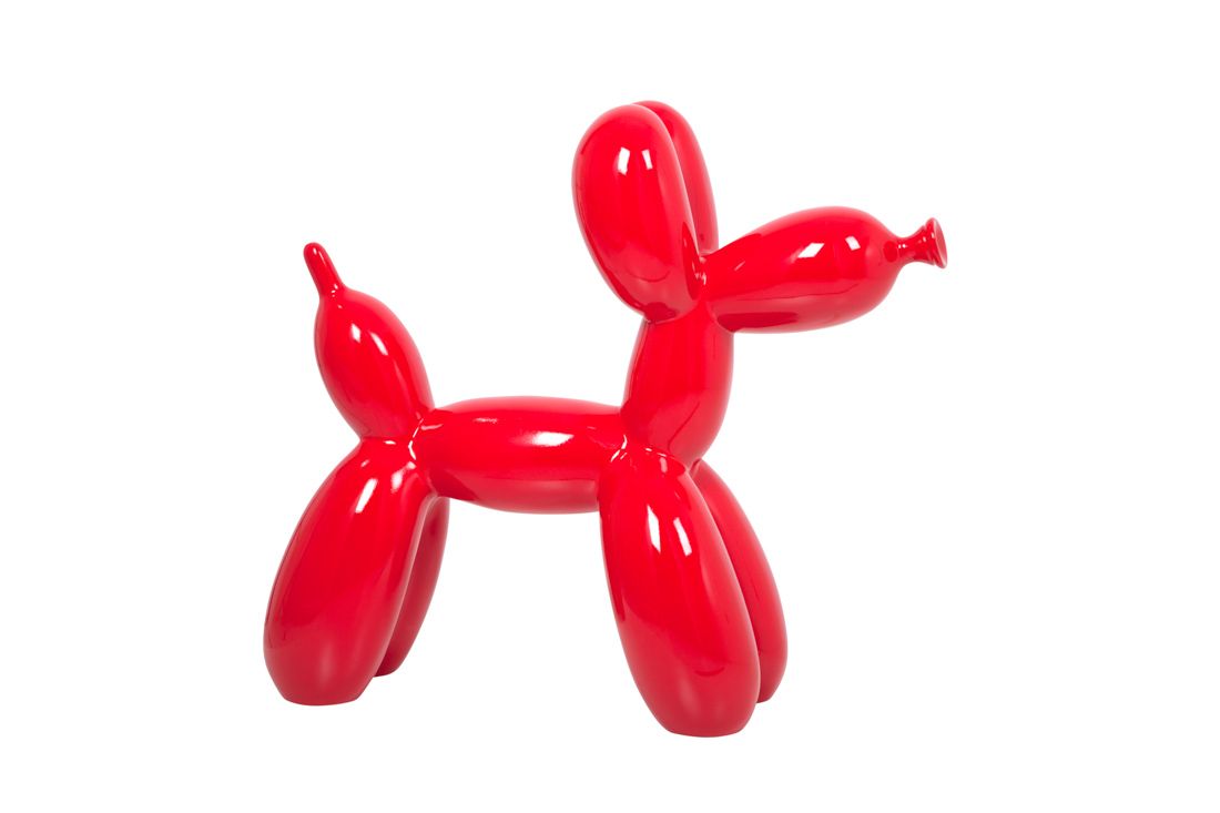 Balloon Dog Mannequin - Red