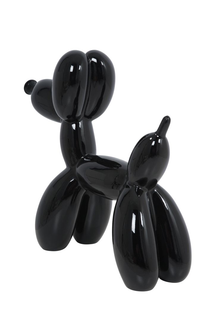 Balloon Dog Mannequin - Jet Black