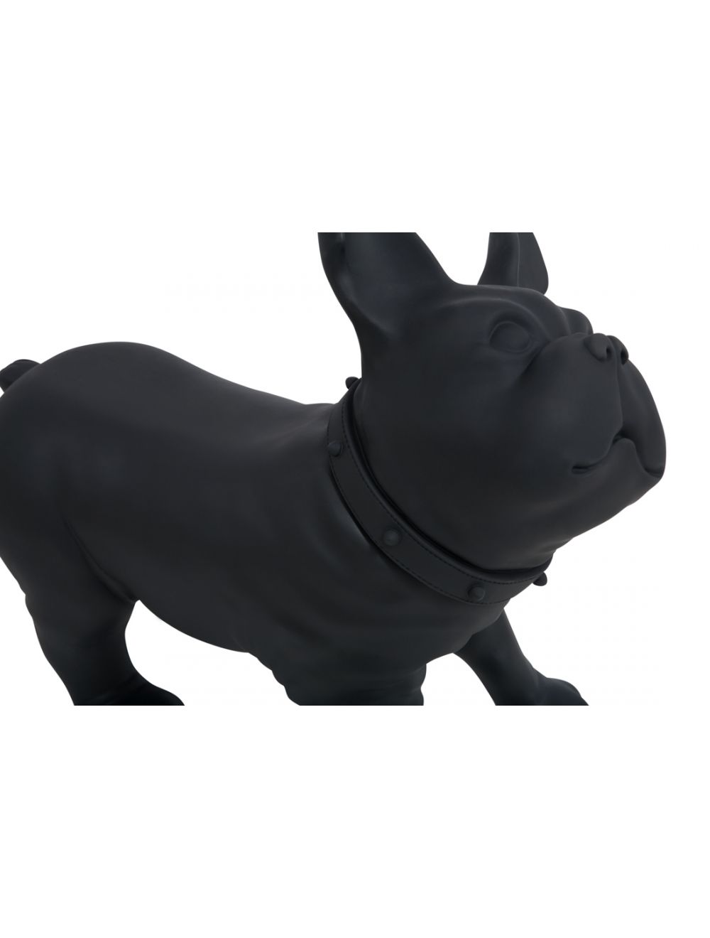 French Bulldog Mannequin - Black Matte (Plastic)