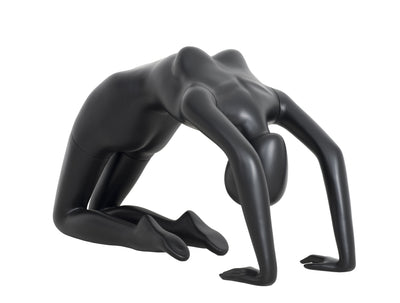 Yoga Egghead Female Mannequin in Pigeon Pose