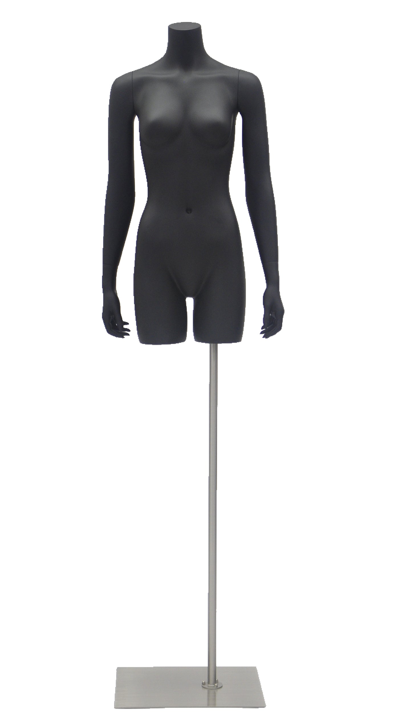 Male Athletic Torso: Glossy Grey