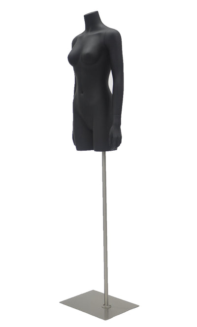 Male Athletic Torso: Glossy Grey