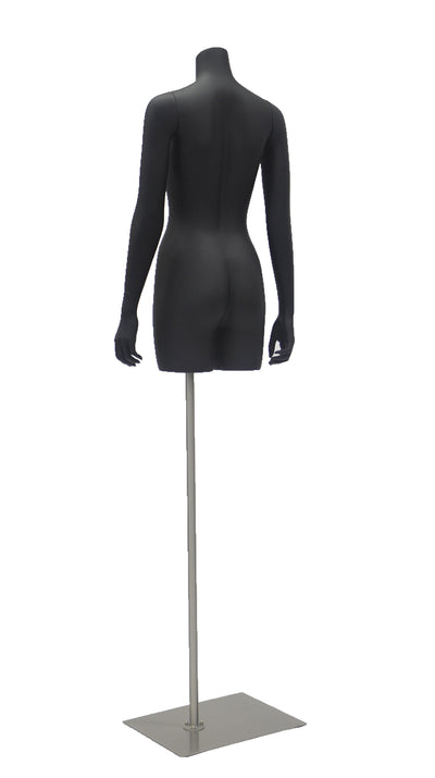 Male Athletic Torso: Glossy Grey