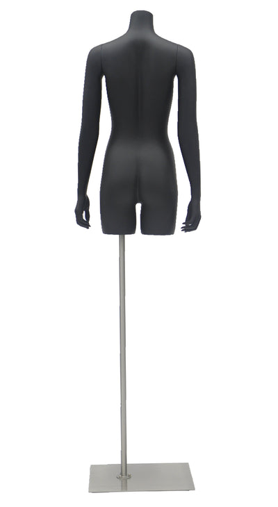 Male Athletic Torso: Glossy Grey