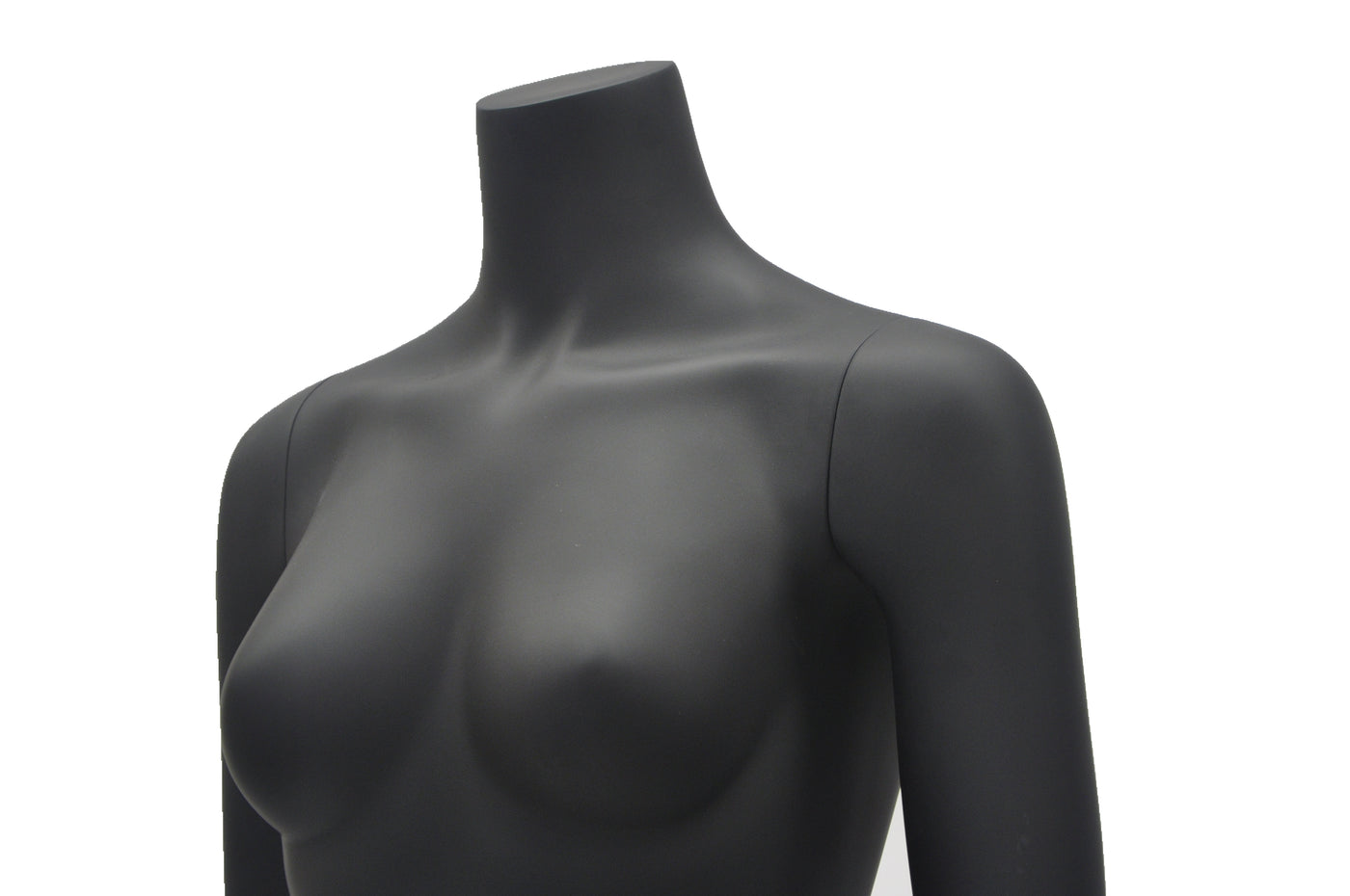 Male Athletic Torso: Glossy Grey
