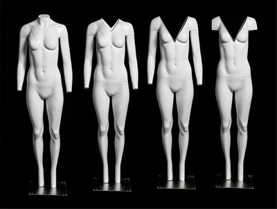 Female "Ghost" Mannequin: V-Neck