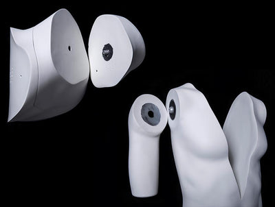 Female Ghost Mannequin: Deluxe Version with Rotating Base
