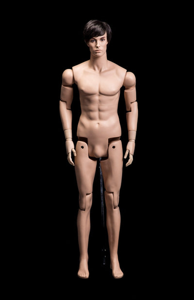 Articulated Realistic Male Mannequin 1: Tan