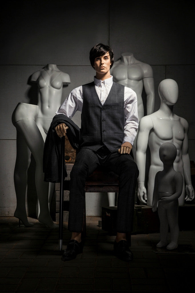 Articulated Realistic Male Mannequin 1: Tan