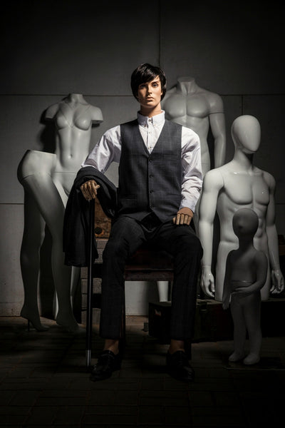 Articulated Realistic Male Mannequin 1: Tan