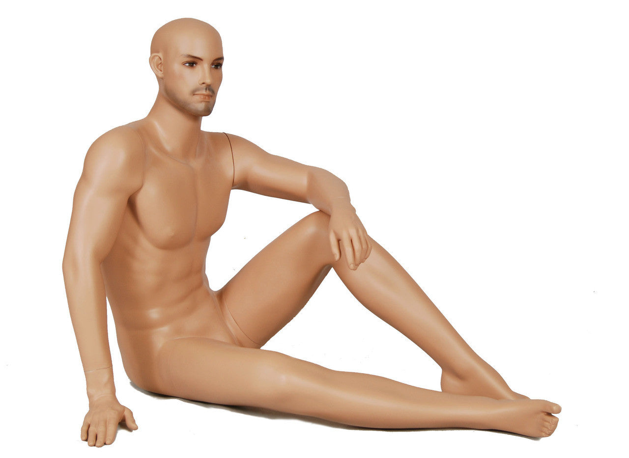 Clinton -- Seated Male Mannequin