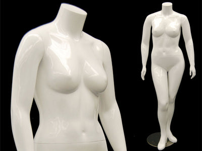 Nina 1: Plus Size Female Headless Mannequin