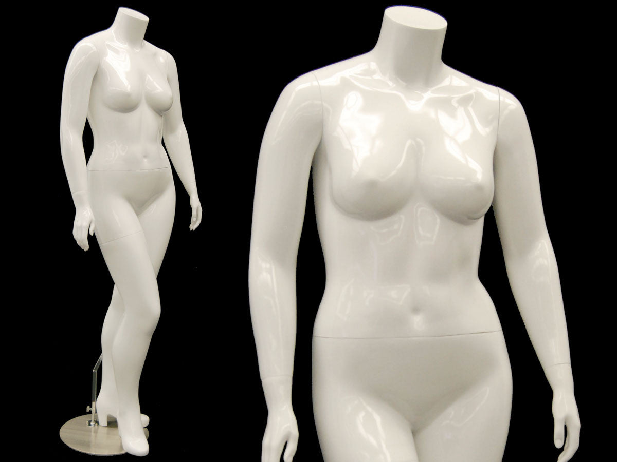 Nina 1: Plus Size Female Headless Mannequin