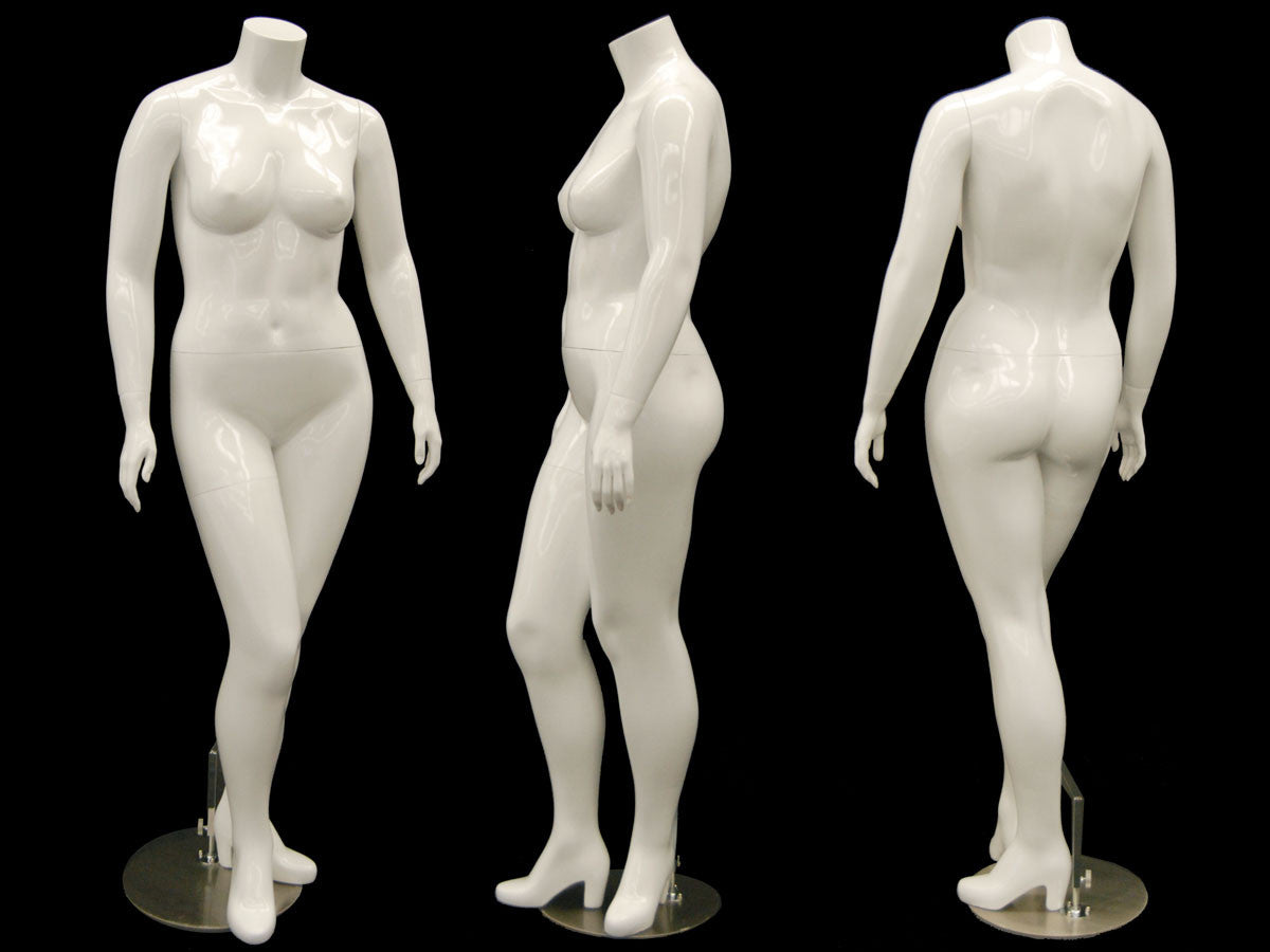 Nina 1: Plus Size Female Headless Mannequin
