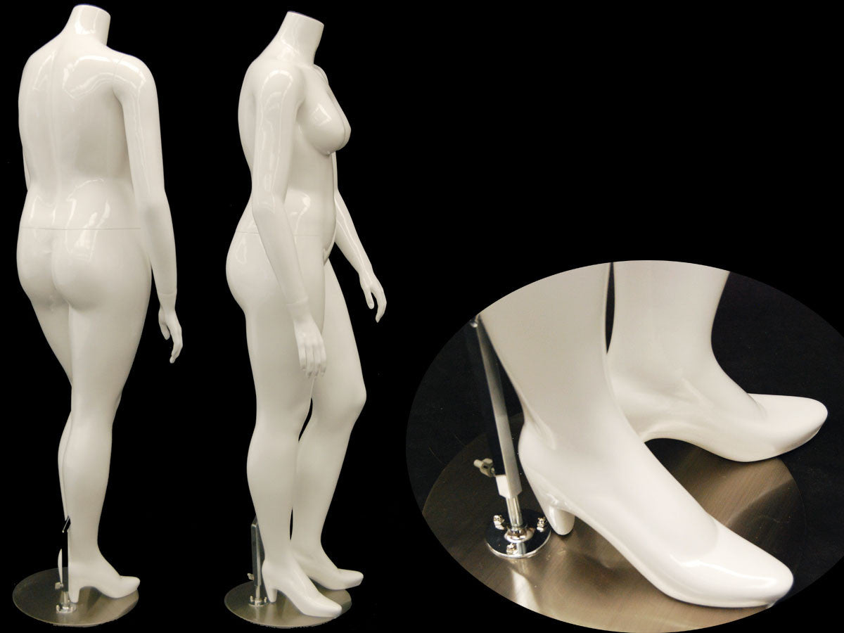 Nina 2: Plus Size Female Headless Mannequin