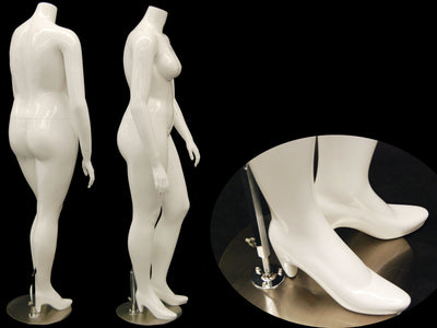 Nina 2: Plus Size Female Headless Mannequin