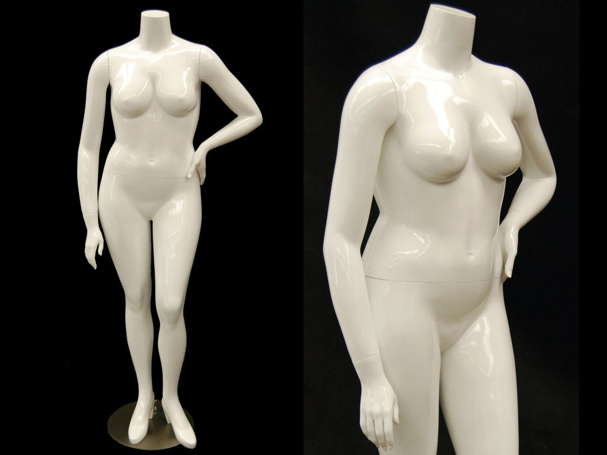 Nina 3: Plus Size Female Headless Mannequin
