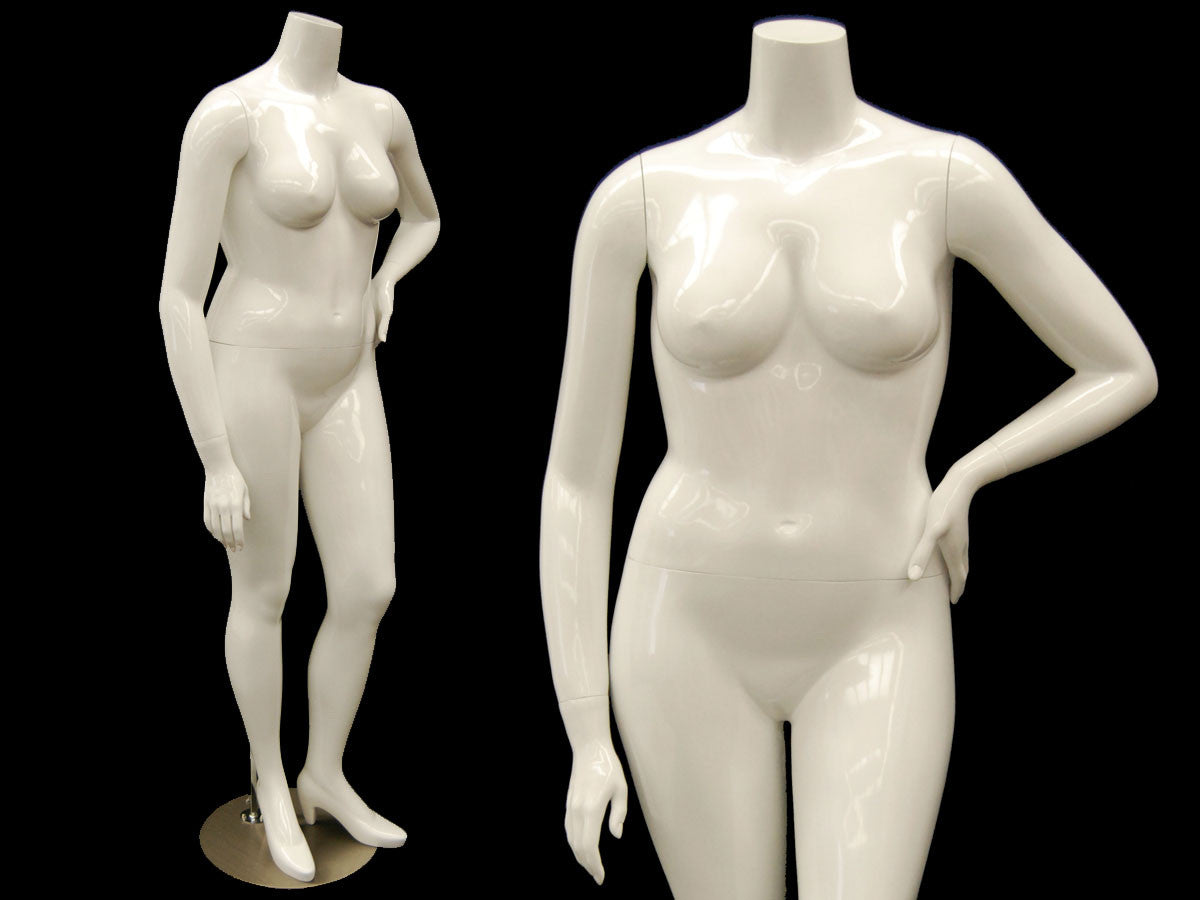 Nina 3: Plus Size Female Headless Mannequin