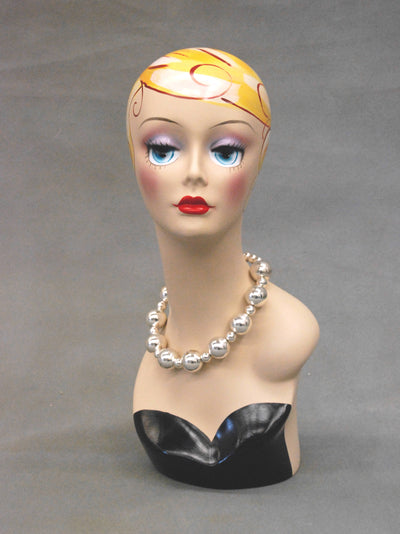 Vintage-style Female Mannequin Head: Veronica 2