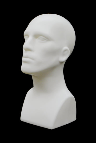 Antonio: Mannequin Head in White