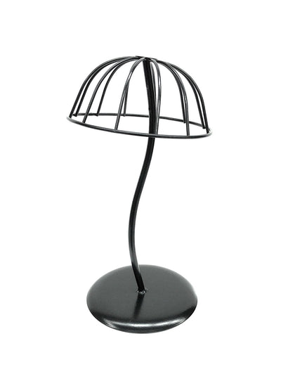 Wire Hat Display: Black