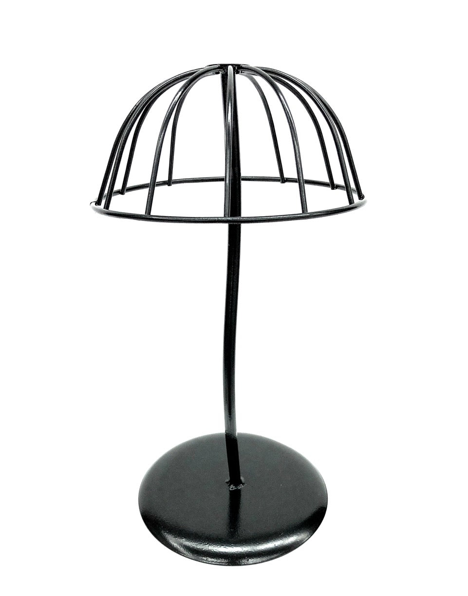 Wire Hat Display: Black