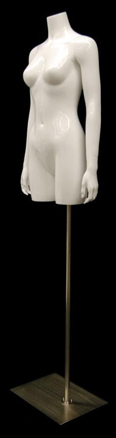 Female Half-leg Torso on Stand