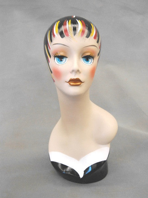Vintage-style Female Mannequin Head: Veronica 1 – Mannequin Madness