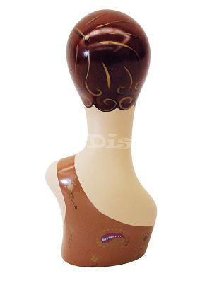 Vintage-style Female Mannequin Head: Micki 4 – Mannequin Madness