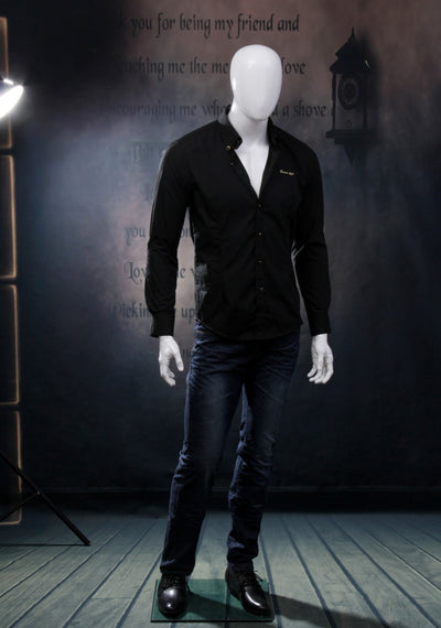 Lyle 2: Egghead Male Mannequin in Glossy White