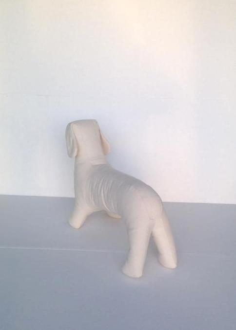 Dachshund Dog Mannequin: Black or White White
