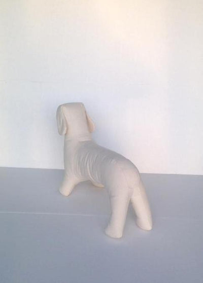 Dachshund Dog Mannequin: Black or White White