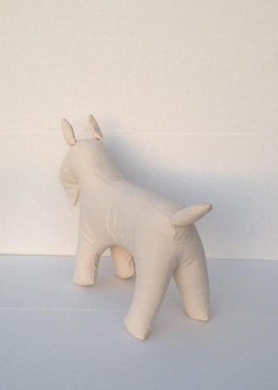 Terrier Scottish Dog Mannequin: Black or White